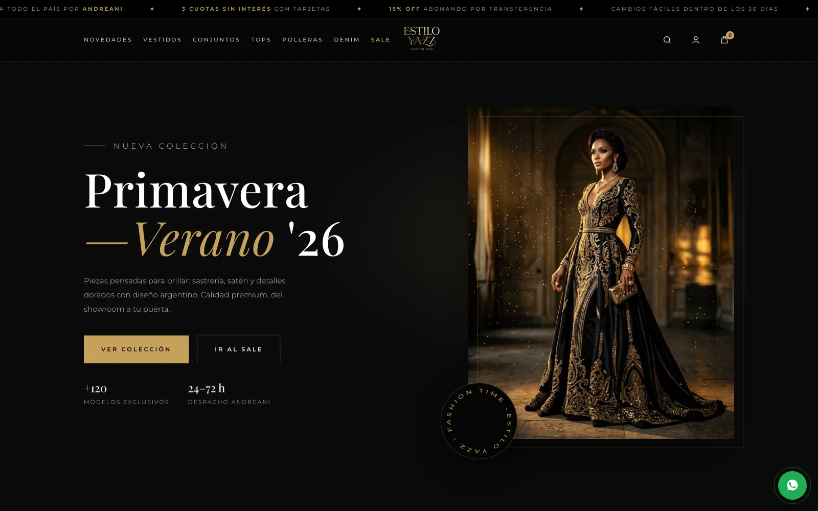 Tienda online — Estilo Yazz, indumentaria